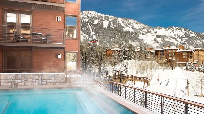 <b>Hotel Terra Jackson Hole Pool</b>. Images powered by <a href="https://iceportal.shijigroup.com/" title="IcePortal" target="_blank">IcePortal</a>.