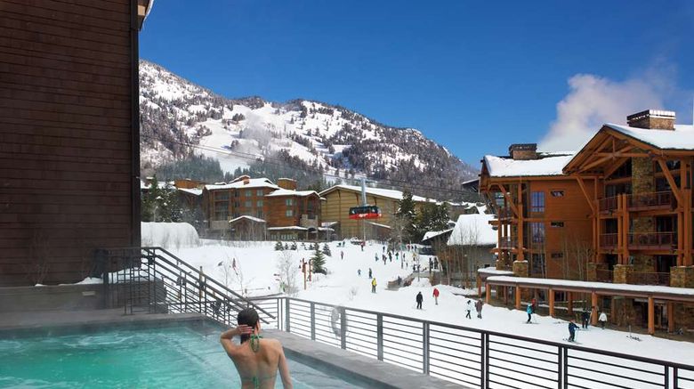 <b>Hotel Terra Jackson Hole Pool</b>. Images powered by <a href="https://iceportal.shijigroup.com/" title="IcePortal" target="_blank">IcePortal</a>.