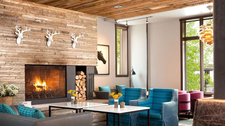 <b>Hotel Terra Jackson Hole Lobby</b>. Images powered by <a href="https://iceportal.shijigroup.com/" title="IcePortal" target="_blank">IcePortal</a>.