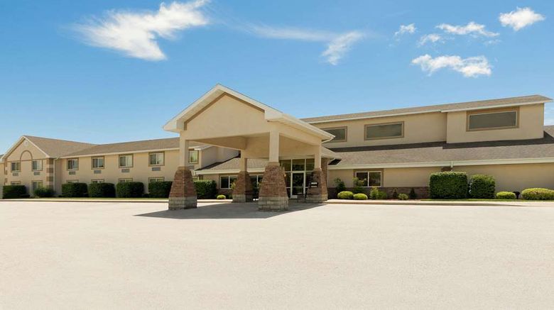 <b>AmericInn by Wyndham Republic Exterior</b>. Images powered by <a href="https://iceportal.shijigroup.com/" title="IcePortal" target="_blank">IcePortal</a>.