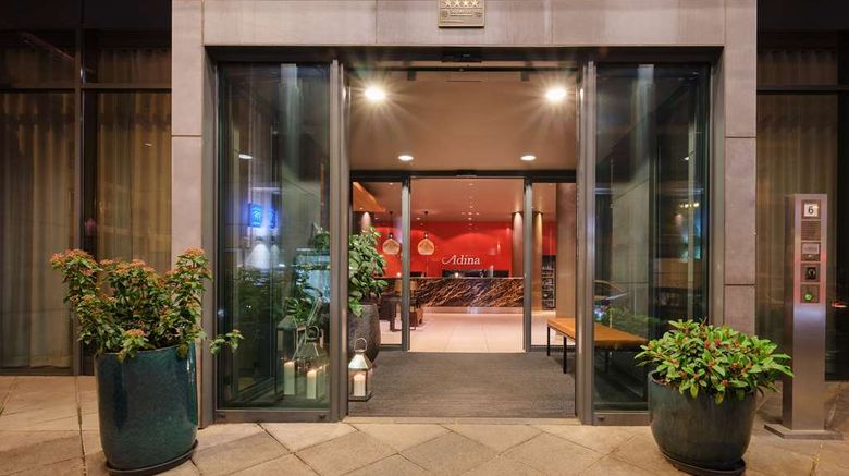 <b>Adina Apartment Htl Frankfurt Neue Oper Exterior</b>. Images powered by <a href=https://www.travelagewest.com/Hotels/Frankfurt/