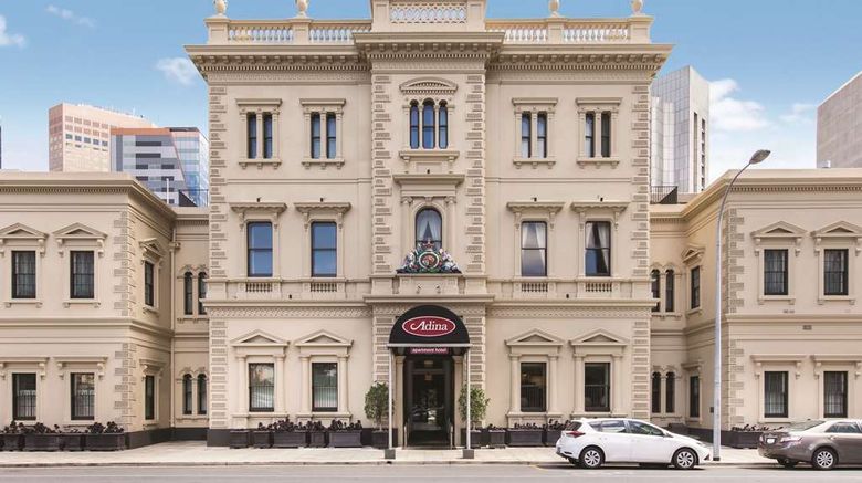 <b>Adina Apartment Hotel Adelaide Treasury Exterior</b>. Images powered by <a href="https://iceportal.shijigroup.com/" title="IcePortal" target="_blank">IcePortal</a>.