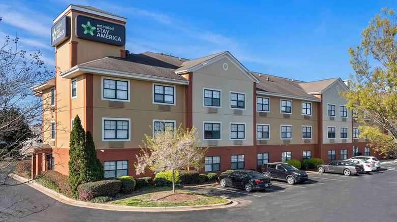 Extended Stay America Stes Charlotte Uni Exterior. Images powered by <a href="https://iceportal.shijigroup.com" target="_blank" rel="noopener">Ice Portal</a>.