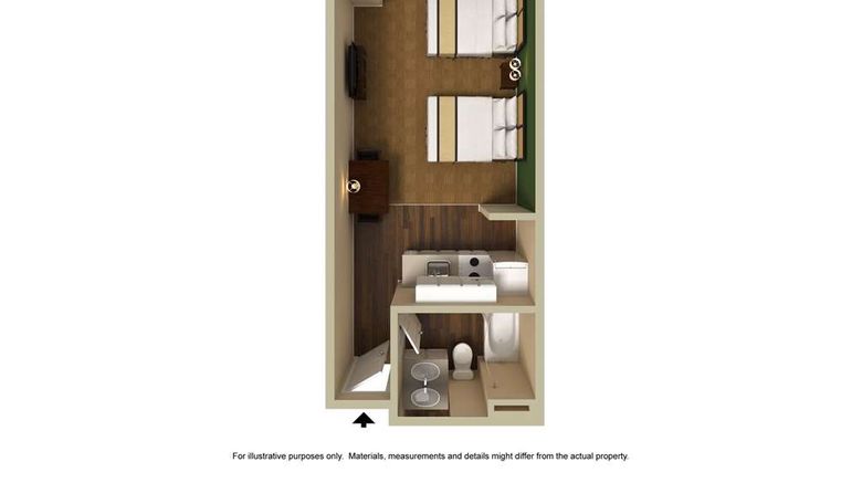 <b>Extended Stay America Stes Juneau Shell Room</b>. Images powered by <a href="https://iceportal.shijigroup.com/" title="IcePortal" target="_blank">IcePortal</a>.
