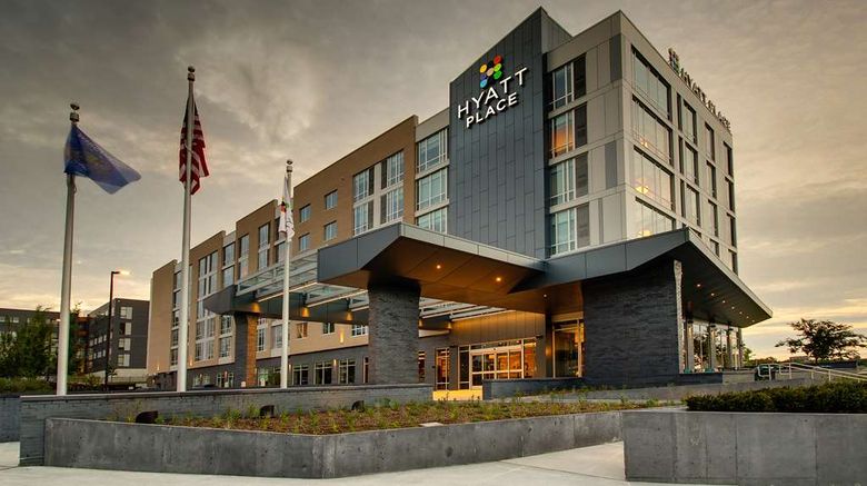 <b>Hyatt Place Milwaukee/Downtown Exterior</b>. Images powered by <a href="https://iceportal.shijigroup.com/" title="IcePortal" target="_blank">IcePortal</a>.