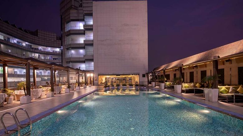<b>Radisson Blu Kaushambi Delhi NCR Pool</b>. Images powered by <a href="https://iceportal.shijigroup.com/" title="IcePortal" target="_blank">IcePortal</a>.