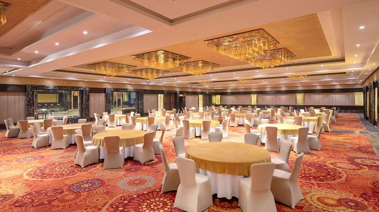 <b>Radisson Blu Kaushambi Delhi NCR Ballroom</b>. Images powered by <a href="https://iceportal.shijigroup.com/" title="IcePortal" target="_blank">IcePortal</a>.
