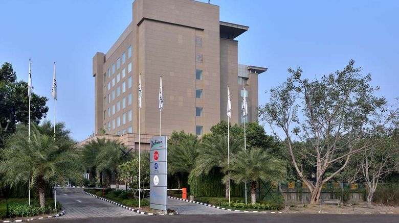 <b>Radisson Noida Exterior</b>. Images powered by <a href="https://iceportal.shijigroup.com/" title="IcePortal" target="_blank">IcePortal</a>.