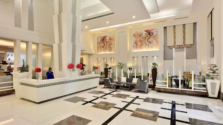 <b>Radisson Noida Lobby</b>. Images powered by <a href="https://iceportal.shijigroup.com/" title="IcePortal" target="_blank">IcePortal</a>.