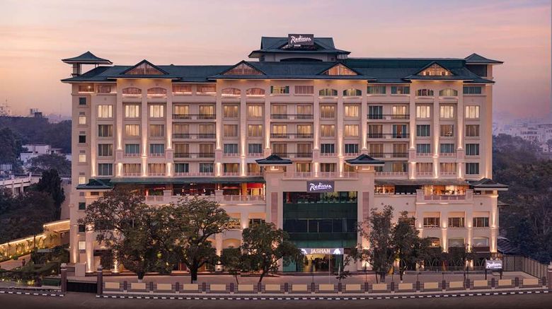 <b>Radisson Jaipur City Center Exterior</b>. Images powered by <a href="https://iceportal.shijigroup.com/" title="IcePortal" target="_blank">IcePortal</a>.