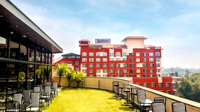 Radisson Hotel Kathmandu Exterior. Images powered by <a href="https://iceportal.shijigroup.com" target="_blank" rel="noopener">Ice Portal</a>.