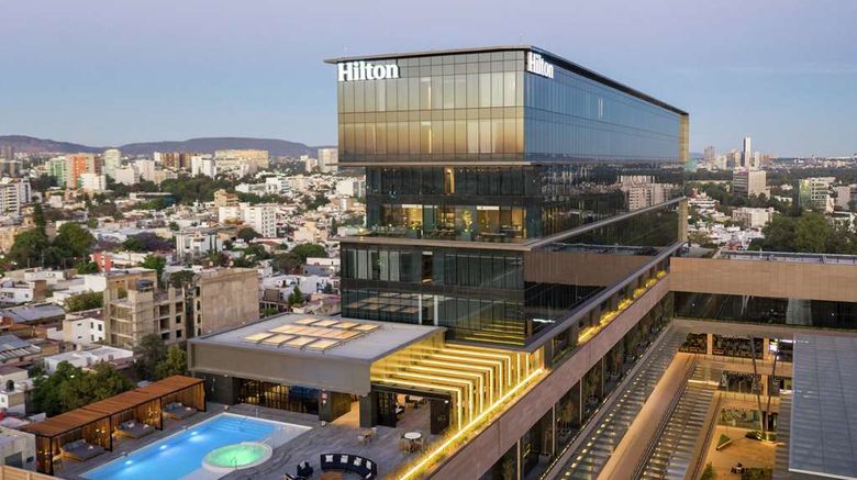 <b>Hilton Guadalajara Midtown Exterior</b>. Images powered by <a href="https://iceportal.shijigroup.com/" title="IcePortal" target="_blank">IcePortal</a>.