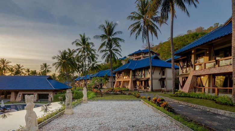 <b>Wyndham Sundancer Resort Lombok Exterior</b>. Images powered by <a href=https://www.travelagewest.com/Hotels/Lombok-Indonesia/