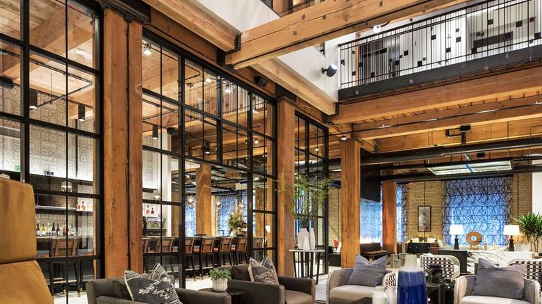 <b>Canopy by Hilton Minneapolis Mill Dist Lobby</b>. Images powered by <a href="https://iceportal.shijigroup.com/" title="IcePortal" target="_blank">IcePortal</a>.