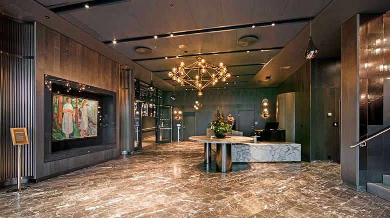 <b>Clarion Hotel Oslo Lobby</b>. Images powered by <a href="https://iceportal.shijigroup.com/" title="IcePortal" target="_blank">IcePortal</a>.