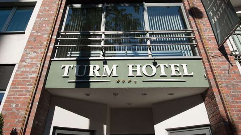 Turm Hotel Exterior. Images powered by <a href="https://iceportal.shijigroup.com" target="_blank" rel="noopener">Ice Portal</a>.