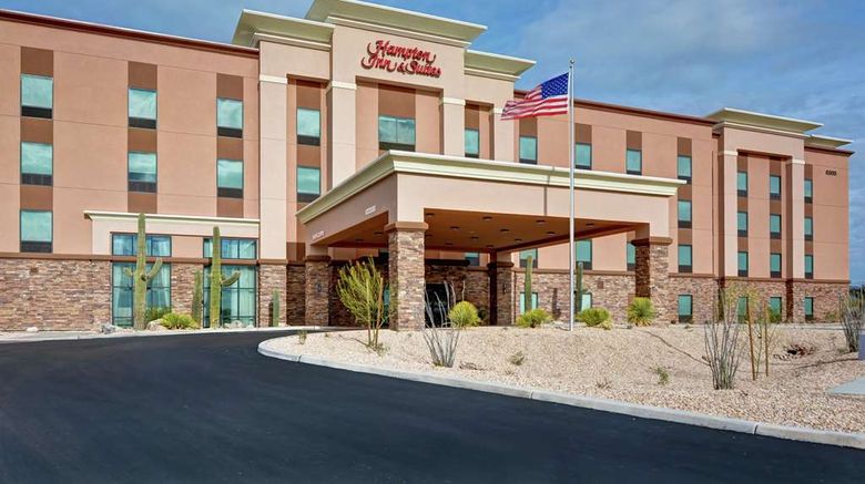 Hampton Inn  and  Suites Tucson Marana Exterior. Images powered by <a href="https://iceportal.shijigroup.com" target="_blank" rel="noopener">Ice Portal</a>.