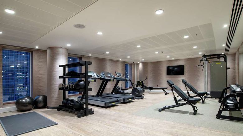 <b>Hilton Garden Inn London Heathrow T2&3 Health</b>. Images powered by <a href="https://iceportal.shijigroup.com/" title="IcePortal" target="_blank">IcePortal</a>.