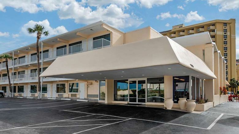Quality Inn Daytona Beach Oceanfront Exterior. Images powered by <a href="https://iceportal.shijigroup.com" target="_blank" rel="noopener">Ice Portal</a>.