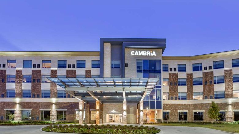 <b>Cambria Hotel Dallas/Richardson Exterior</b>. Images powered by <a href="https://iceportal.shijigroup.com/" title="IcePortal" target="_blank">IcePortal</a>.