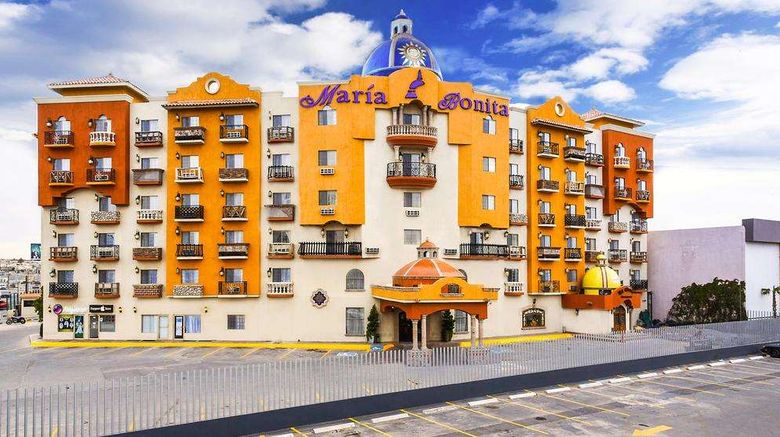 Maria Bonita Consulado Americano Hotel Exterior. Images powered by <a href=https://www.travelweekly.com/Hotels/Ciudad-Juarez-Mexico/