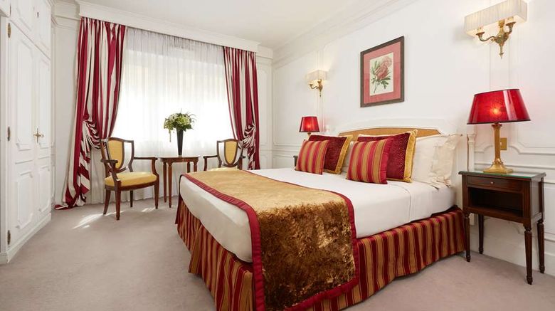 <b>Villa Hotel Majestic Room</b>. Images powered by <a href=https://www.travelagewest.com/Hotels/Paris/
