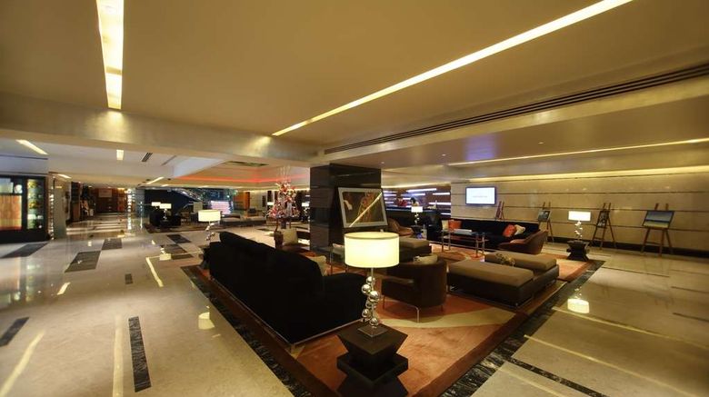 <b>Gokulam Grand Hotel & Spa, Bangalore Lobby</b>. Images powered by <a href=https://www.travelagewest.com/Hotels/Bengaluru-India/