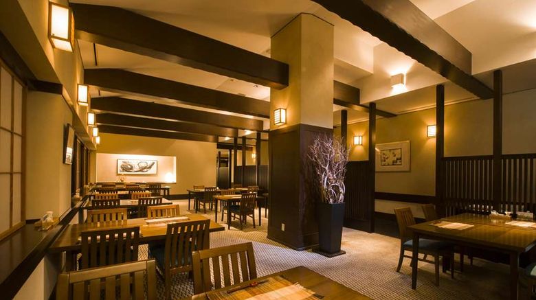 <b>Hakuba Tokyu Hotel Restaurant</b>. Images powered by <a href="https://iceportal.shijigroup.com/" title="IcePortal" target="_blank">IcePortal</a>.