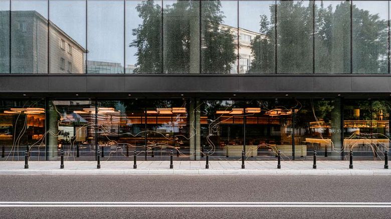Nobu Hotel Warsaw Exterior. Images powered by <a href="https://iceportal.shijigroup.com" target="_blank" rel="noopener">Ice Portal</a>.