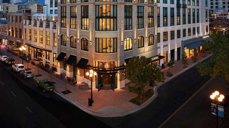Pendry San Diego Exterior. Images powered by <a href="https://iceportal.shijigroup.com" target="_blank" rel="noopener">Ice Portal</a>.