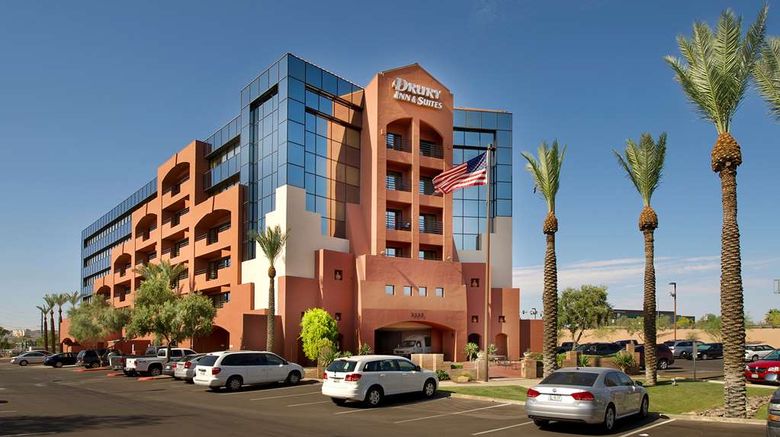 Drury Inn  and  Suites Phoenix Airport Exterior. Images powered by <a href="https://iceportal.shijigroup.com" target="_blank" rel="noopener">Ice Portal</a>.