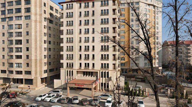 <b>Ramada by Wyndham Bishkek Centre Exterior</b>. Images powered by <a href="https://iceportal.shijigroup.com/" title="IcePortal" target="_blank">IcePortal</a>.