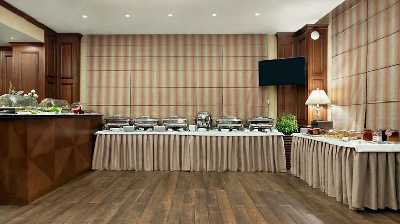<b>Ramada by Wyndham Bishkek Centre Restaurant</b>. Images powered by <a href="https://iceportal.shijigroup.com/" title="IcePortal" target="_blank">IcePortal</a>.