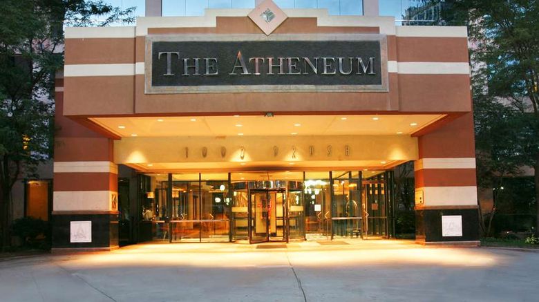 Atheneum Suite Hotel  and  Conference Center Exterior. Images powered by <a href="https://iceportal.shijigroup.com" target="_blank" rel="noopener">Ice Portal</a>.