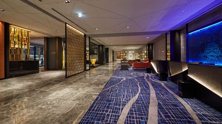 Osaka Excel Hotel Tokyu Lobby. Images powered by <a href="https://iceportal.shijigroup.com" target="_blank" rel="noopener">Ice Portal</a>.
