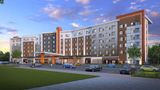 <b>Hyatt Place Fishers Exterior</b>. Images powered by <a href="https://iceportal.shijigroup.com/" title="IcePortal" target="_blank">IcePortal</a>.