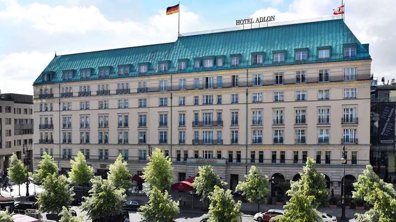 Hotel Adlon Kempinski Berlin Exterior. Images powered by <a href=https://www.travelweekly.com/Hotels/Berlin/