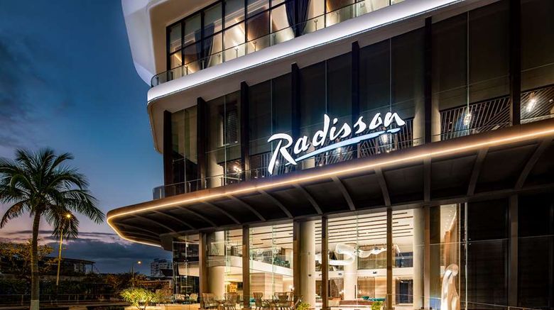 Radisson Hotel Da Nang Exterior. Images powered by <a href="https://iceportal.shijigroup.com" target="_blank" rel="noopener">Ice Portal</a>.