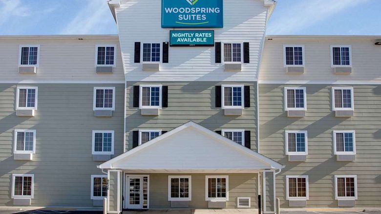 WoodSpring Suites Washington DC Andrews Exterior. Images powered by <a href="https://iceportal.shijigroup.com" target="_blank" rel="noopener">Ice Portal</a>.