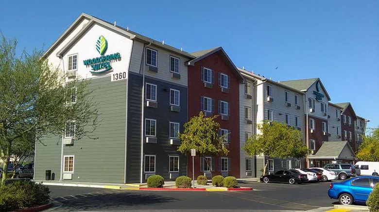 WoodSpring Suites Phoenix I-10 West Exterior. Images powered by <a href="https://iceportal.shijigroup.com" target="_blank" rel="noopener">Ice Portal</a>.