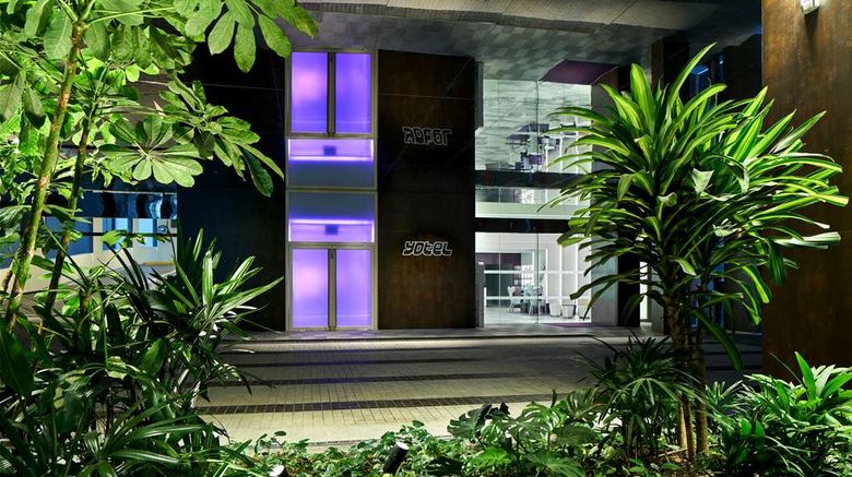 YOTEL Singapore Exterior. Images powered by <a href="https://iceportal.shijigroup.com" target="_blank" rel="noopener">Ice Portal</a>.
