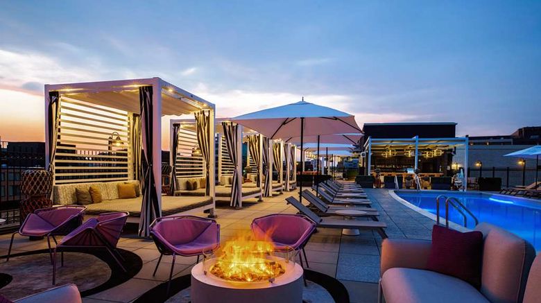 <b>YOTEL Washington DC Exterior</b>. Images powered by <a href="https://iceportal.shijigroup.com/" title="IcePortal" target="_blank">IcePortal</a>.