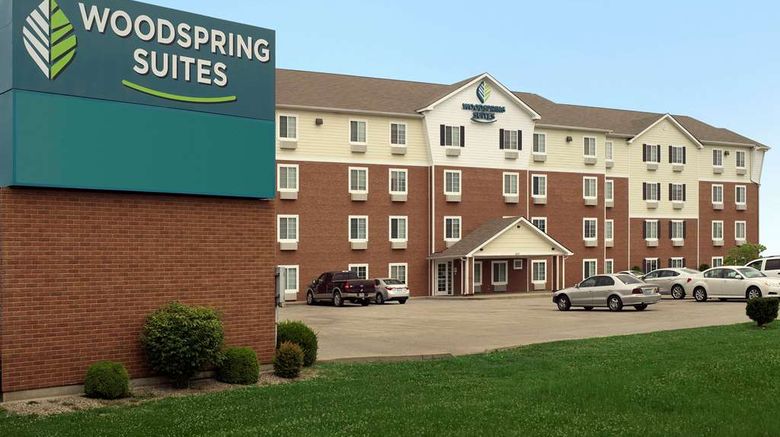 WoodSpring Suites Louisville Clarksville Exterior. Images powered by <a href="https://iceportal.shijigroup.com" target="_blank" rel="noopener">Ice Portal</a>.