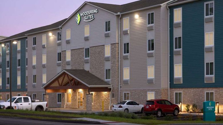 WoodSpring Suites Nashua/Merrimac Exterior. Images powered by <a href="https://iceportal.shijigroup.com" target="_blank" rel="noopener">Ice Portal</a>.