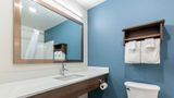 <b>WoodSpring Suites Indianapolis Castleton Room</b>. Images powered by <a href="https://iceportal.shijigroup.com/" title="IcePortal" target="_blank">IcePortal</a>.