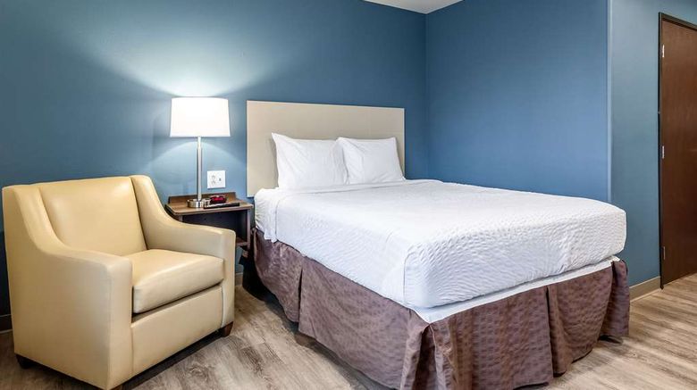 <b>WoodSpring Suites Indianapolis Castleton Room</b>. Images powered by <a href="https://iceportal.shijigroup.com/" title="IcePortal" target="_blank">IcePortal</a>.