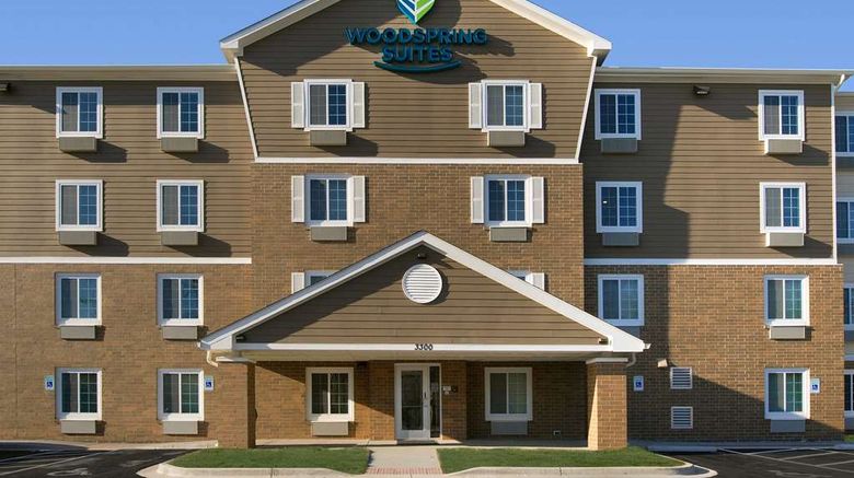 WoodSpring Suites Louisville Airport Exterior. Images powered by <a href="https://iceportal.shijigroup.com" target="_blank" rel="noopener">Ice Portal</a>.
