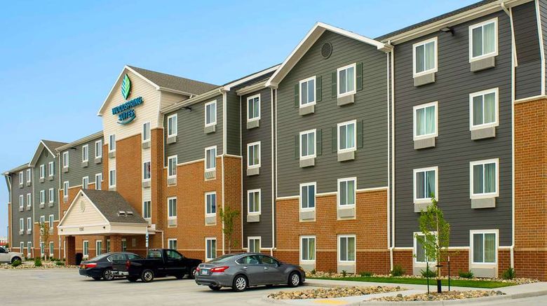 WoodSpring Suites Fargo Exterior. Images powered by <a href="https://iceportal.shijigroup.com" target="_blank" rel="noopener">Ice Portal</a>.