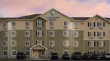 <b>WoodSpring Suites Omaha Exterior</b>. Images powered by <a href="https://iceportal.shijigroup.com/" title="IcePortal" target="_blank">IcePortal</a>.