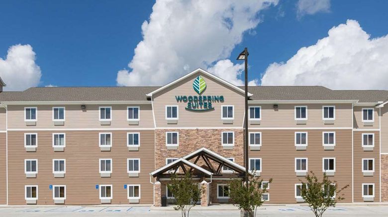 <b>WoodSpring Suites Lafayette Exterior</b>. Images powered by <a href="https://iceportal.shijigroup.com/" title="IcePortal" target="_blank">IcePortal</a>.
